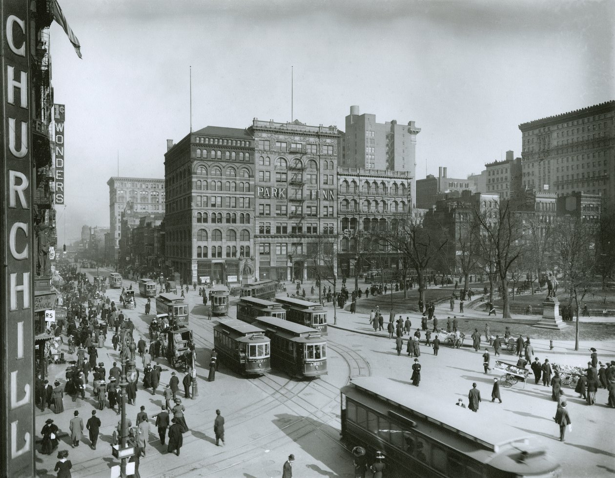 Union Square, New York City tekijältä G.P. Hall und Sohn