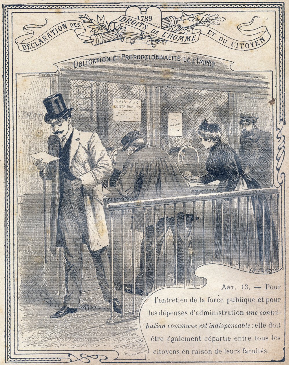 1789 : Deklarasyon des droits de l