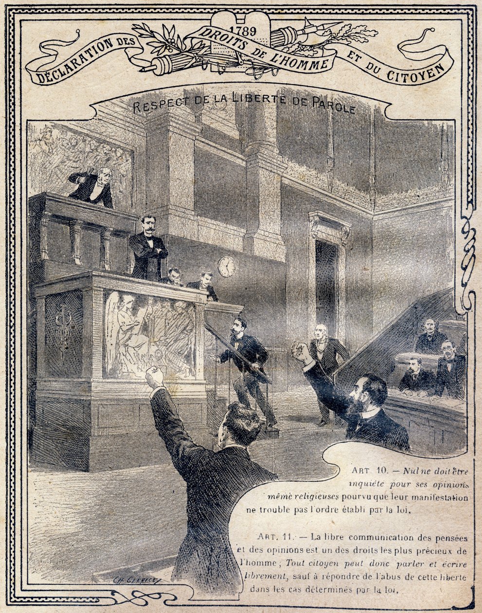 1789 : Declaration des droits de l
