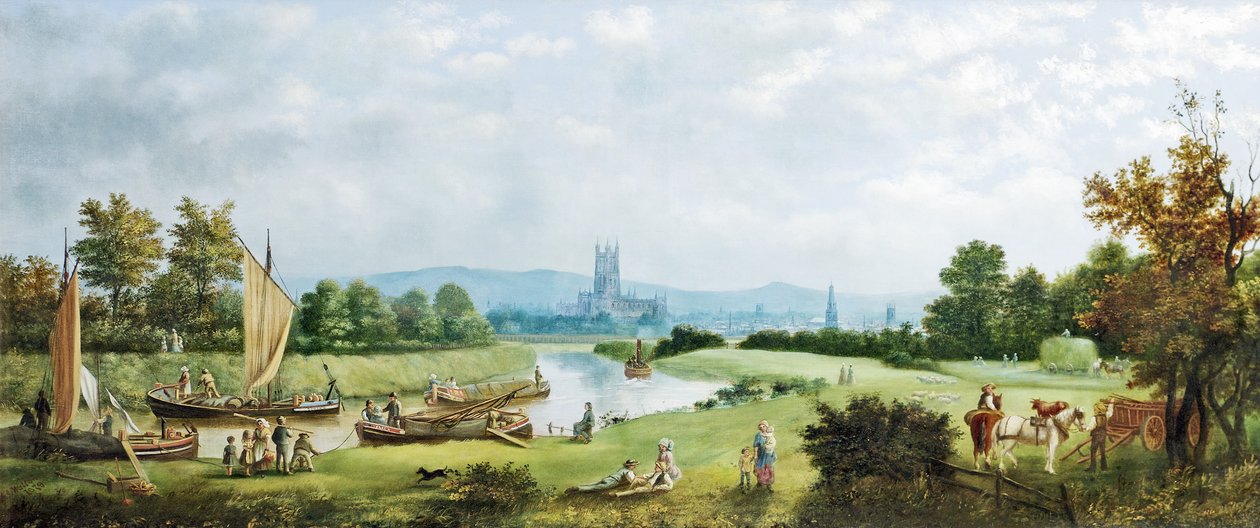 Glorious Summer, Gloucester luoteesta, 1879 tekijältä G. F. Walton