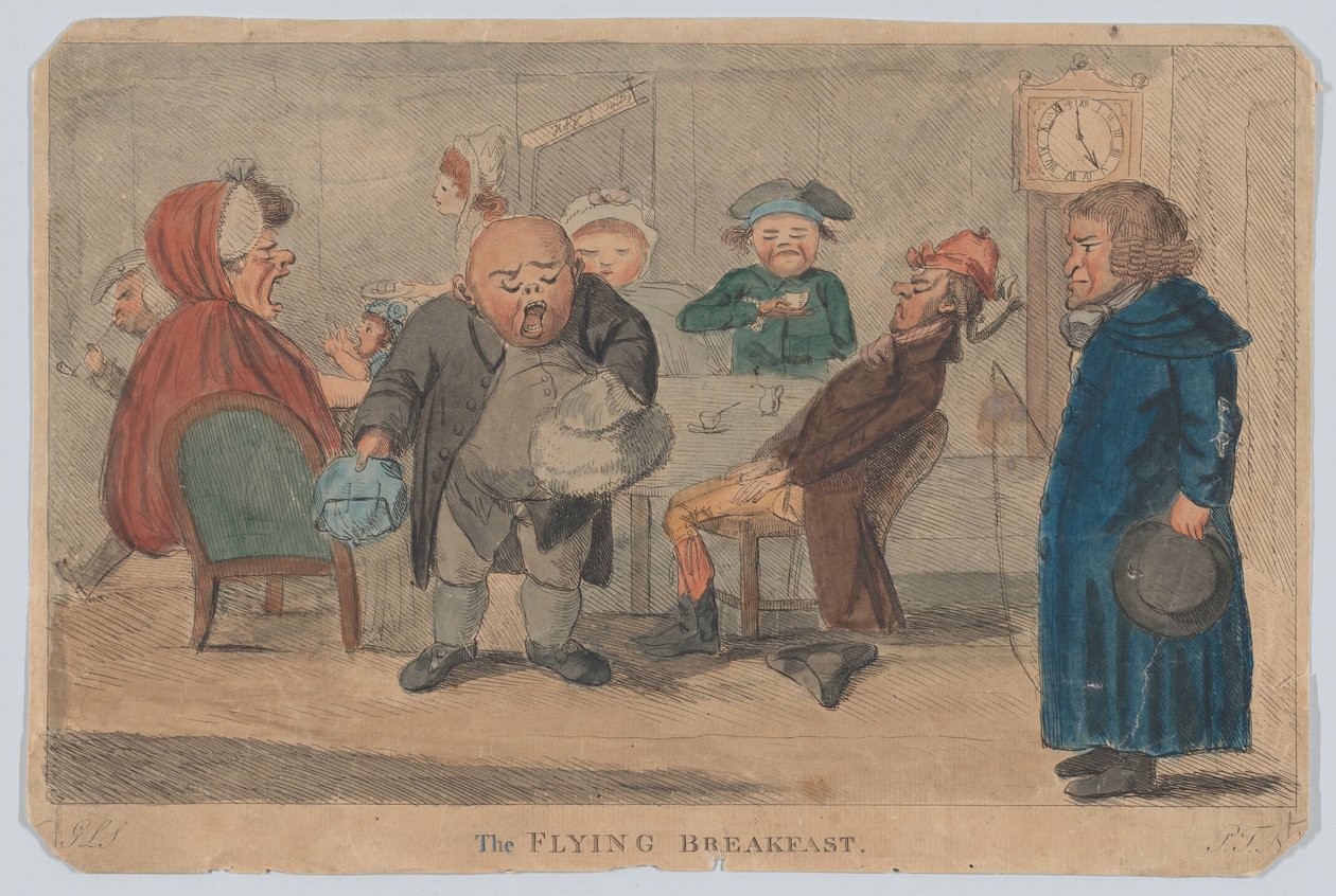 Lentävä aamiainen eli yöbussin sisältö, 9. maaliskuuta 1792. tekijältä G L S