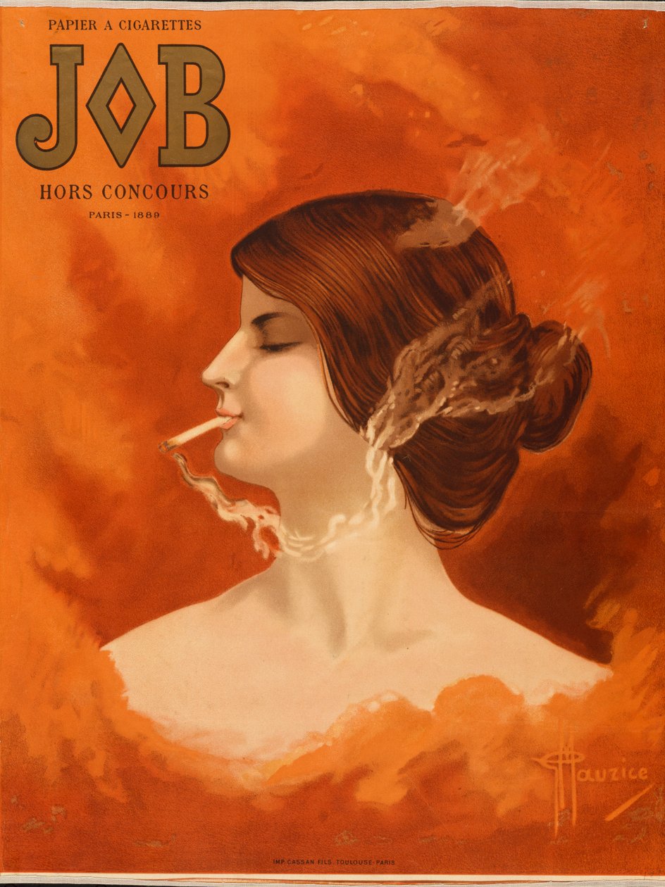 TYÖ Savukepaperi — Hors Competition Paris 1889, n. 1905 (Litografia) tekijältä G. Maurice