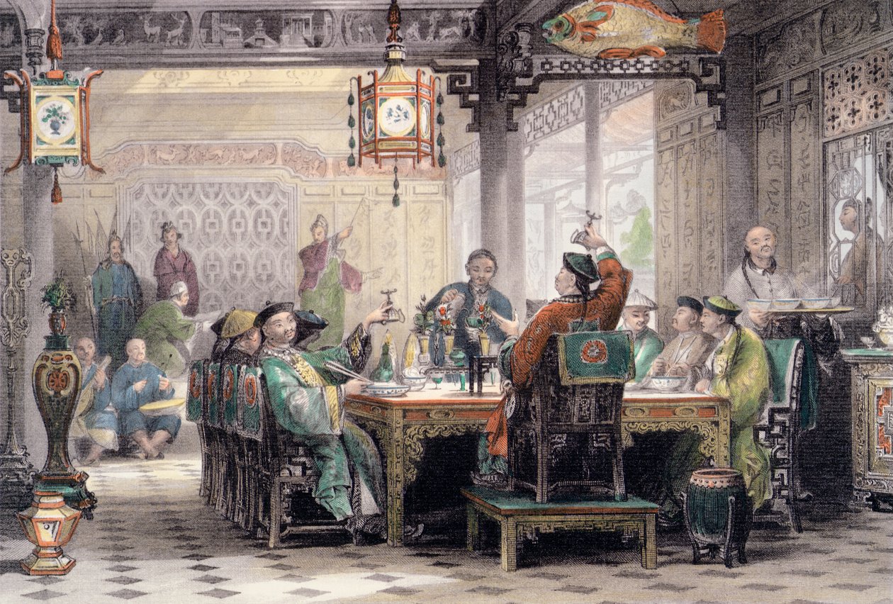 "Dinner Party at a Mandarin