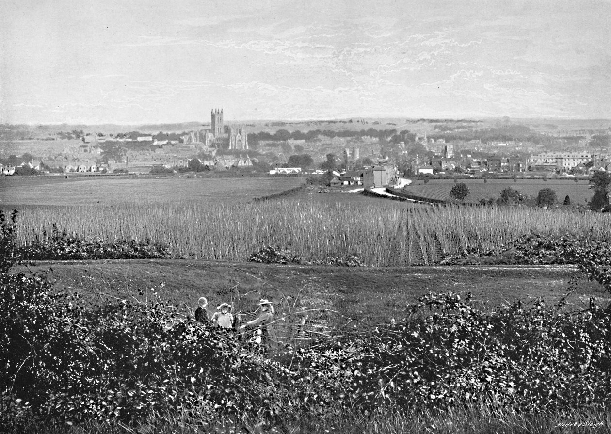 Canterbury, 1896 tekijältä G. W. Wilson and Company