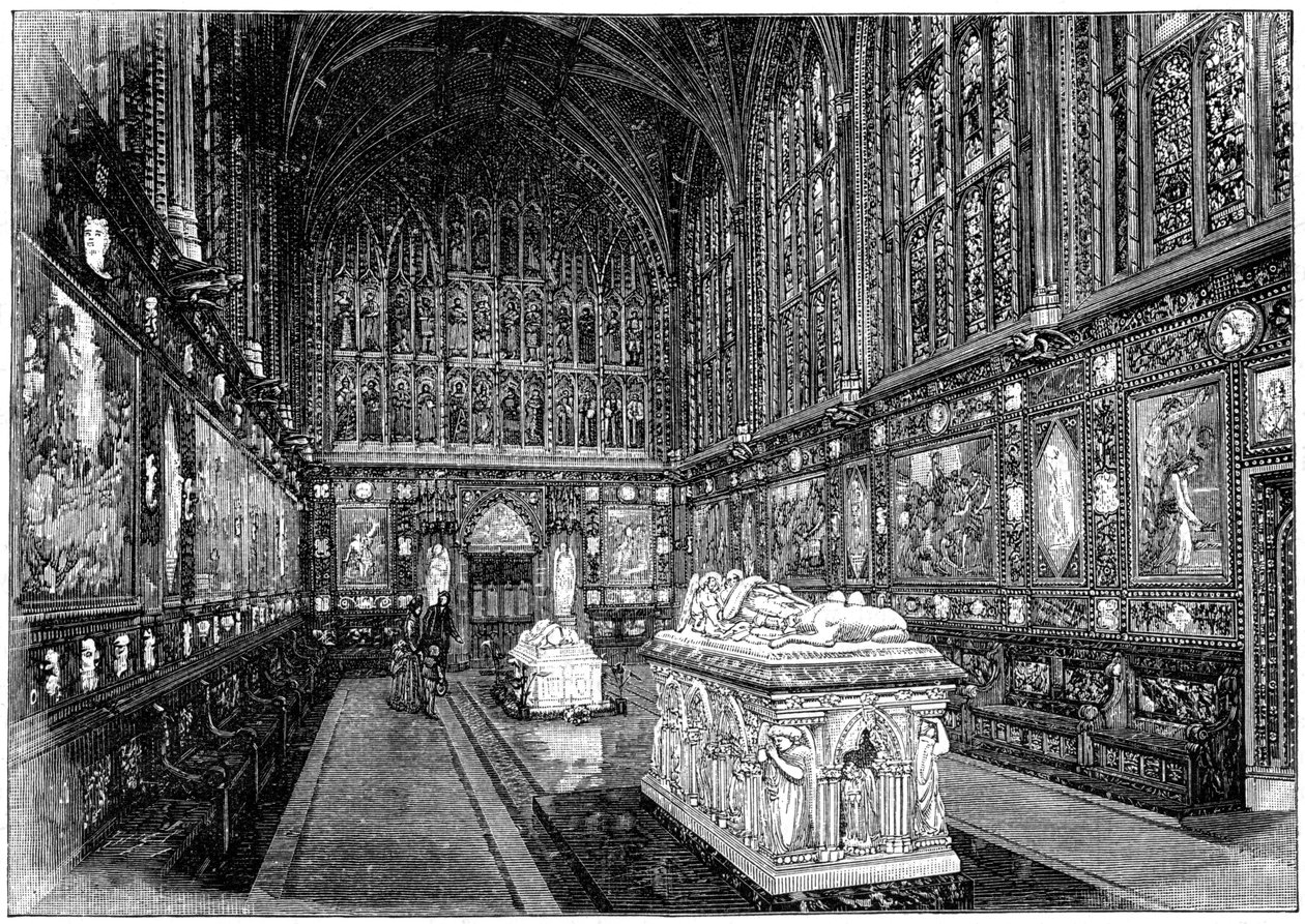 Albert Memorial Chapel, Windsor, 1900. tekijältä G. W. Wilson and Company