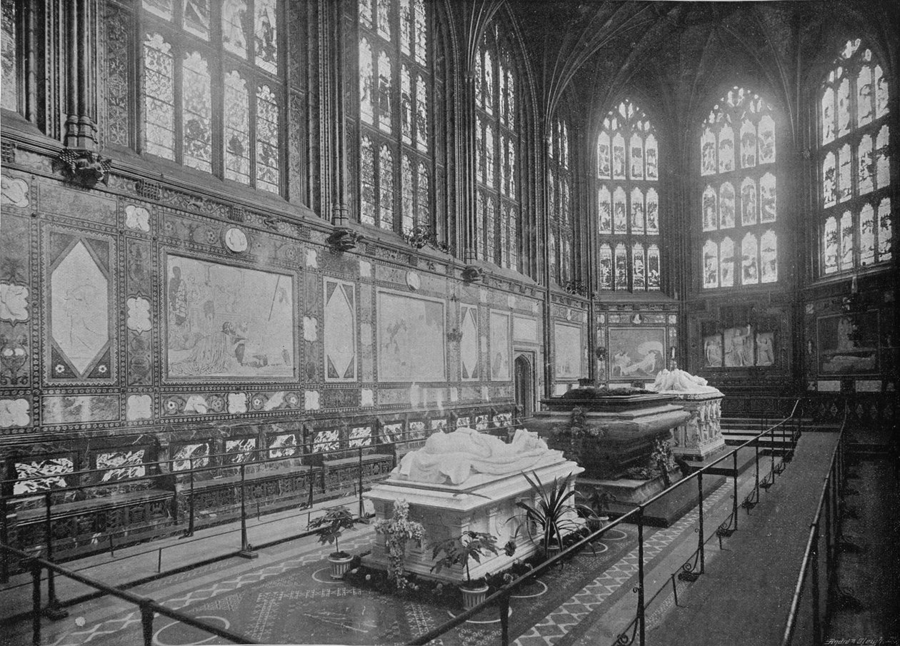 Albert Memorial Chapel, Windsor, c1896 tekijältä G. W. Wilson and Company