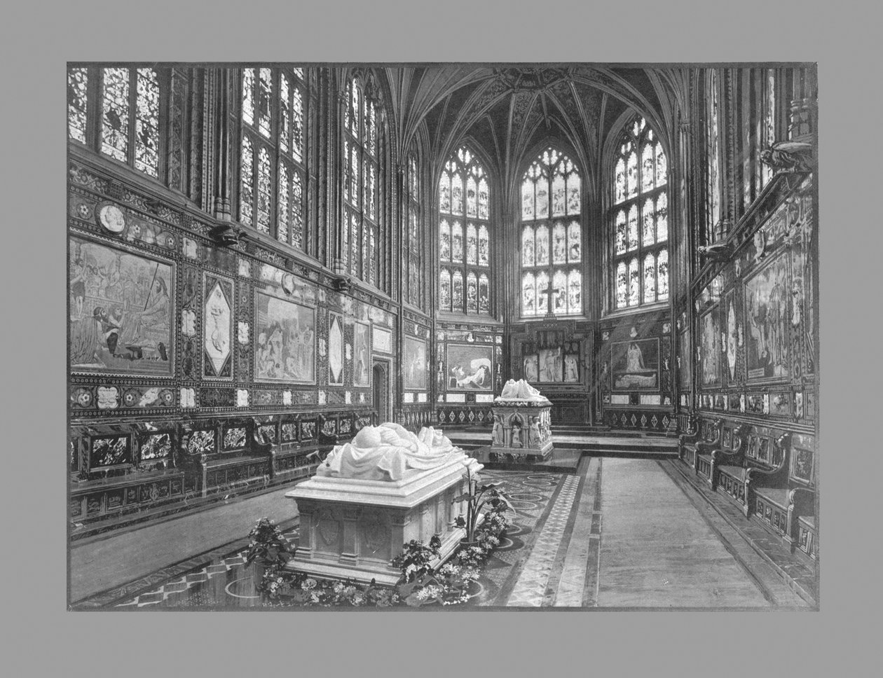 Albert Memorial Chapel, Windsor, 1900 tekijältä G. W. Wilson and Company