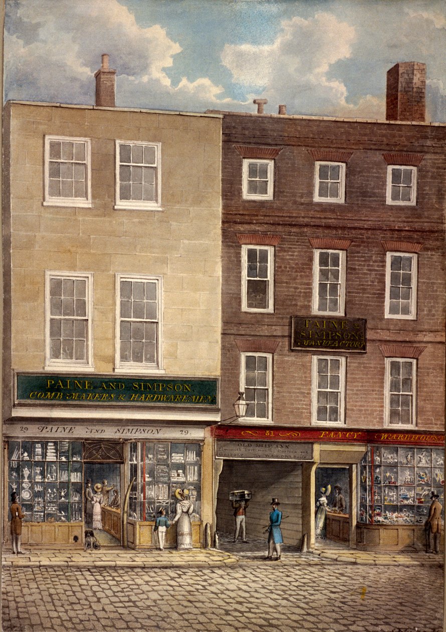 Borough High Street, Lontoo, 1830 tekijältä G Yates