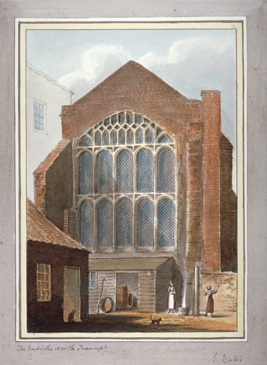 Southwarkin katedraali, Lontoo, 1825 tekijältä G Yates