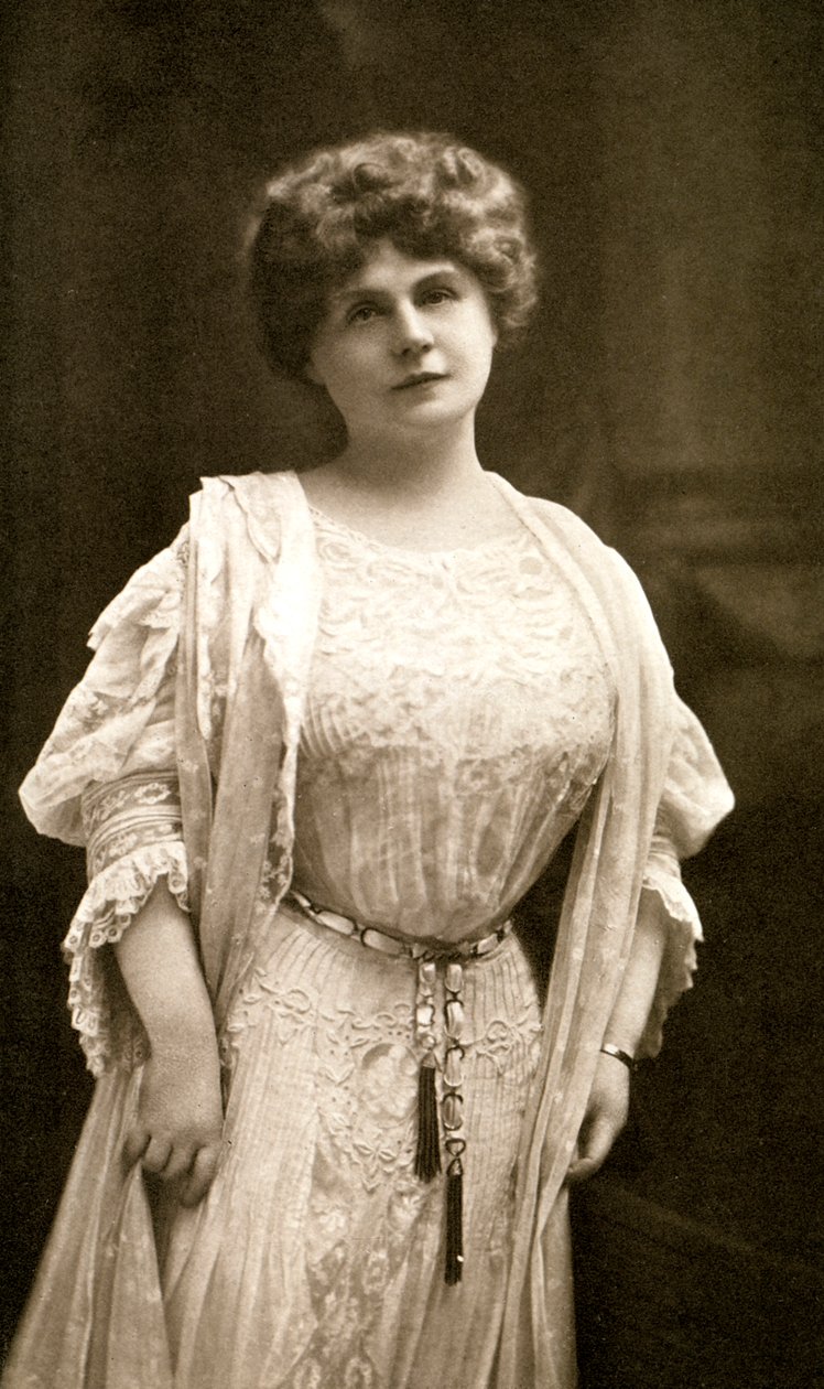 Marie Corelli, brittiläinen kirjailija, 1909. tekijältä Gabell