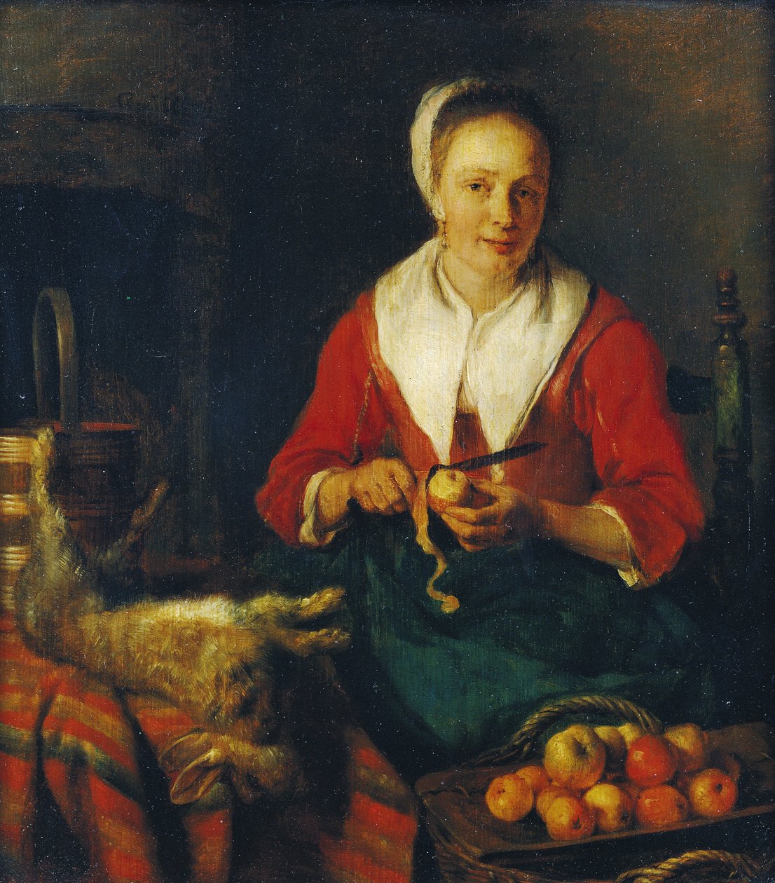 Omenankuorija tekijältä Gabriel Metsu