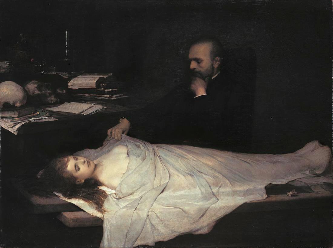 Der AnatomnEnglish: The Anatomistn tekijältä Gabriel von Max