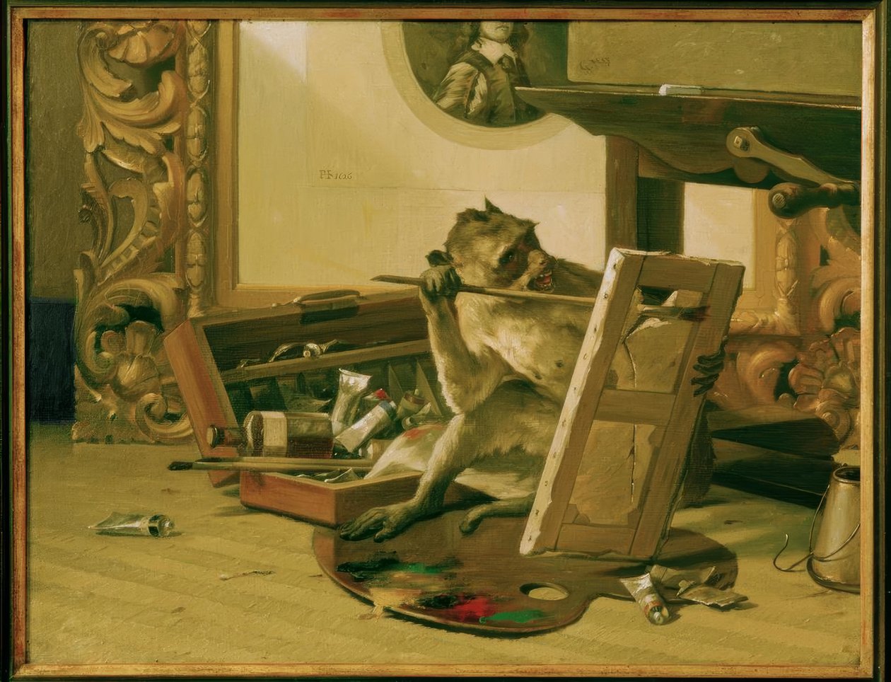 Kriitikot, Gabriel von Maxin maalaus tekijältä Gabriel Cornelius Ritter von Max