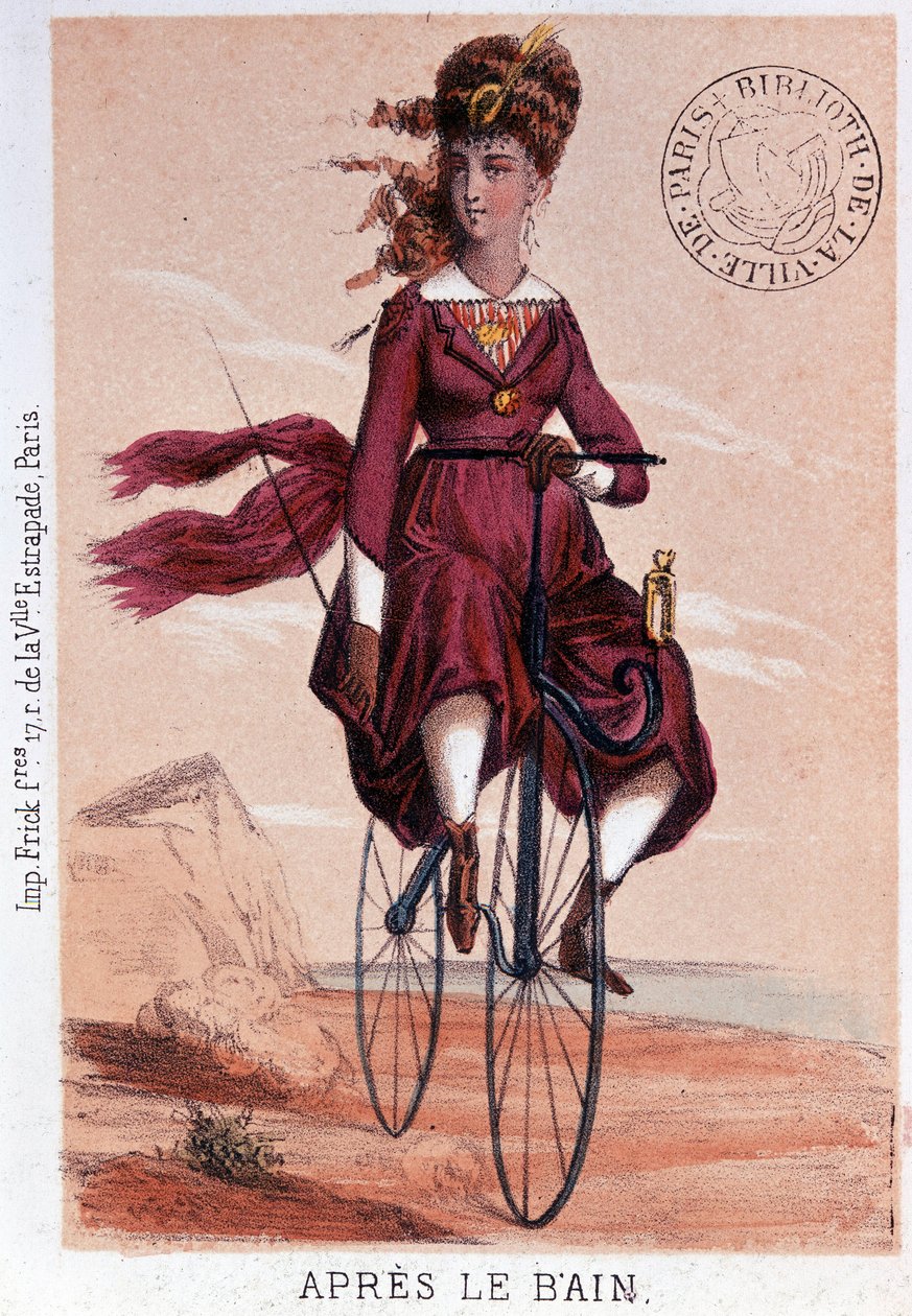 Kylvyn jälkeen. Darlinghen litografia Gosthiaux