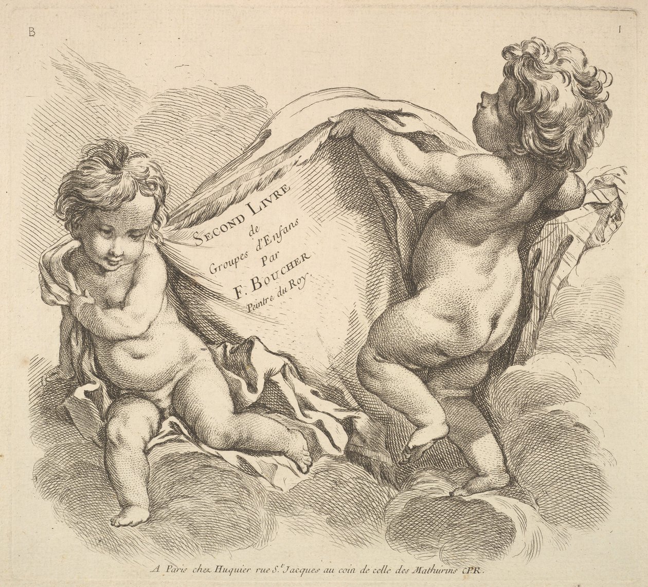 Etukappale, 1738-45. tekijältä Gabriel Huquier