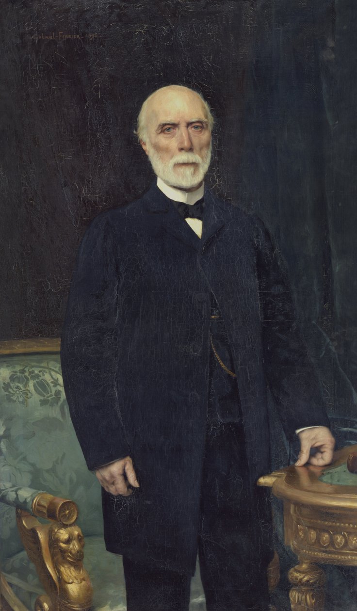 Charles-Louis de Saulces de Freycinet (1828-1923) 1894 tekijältä Gabriel Joseph Marie Augustin Ferrier