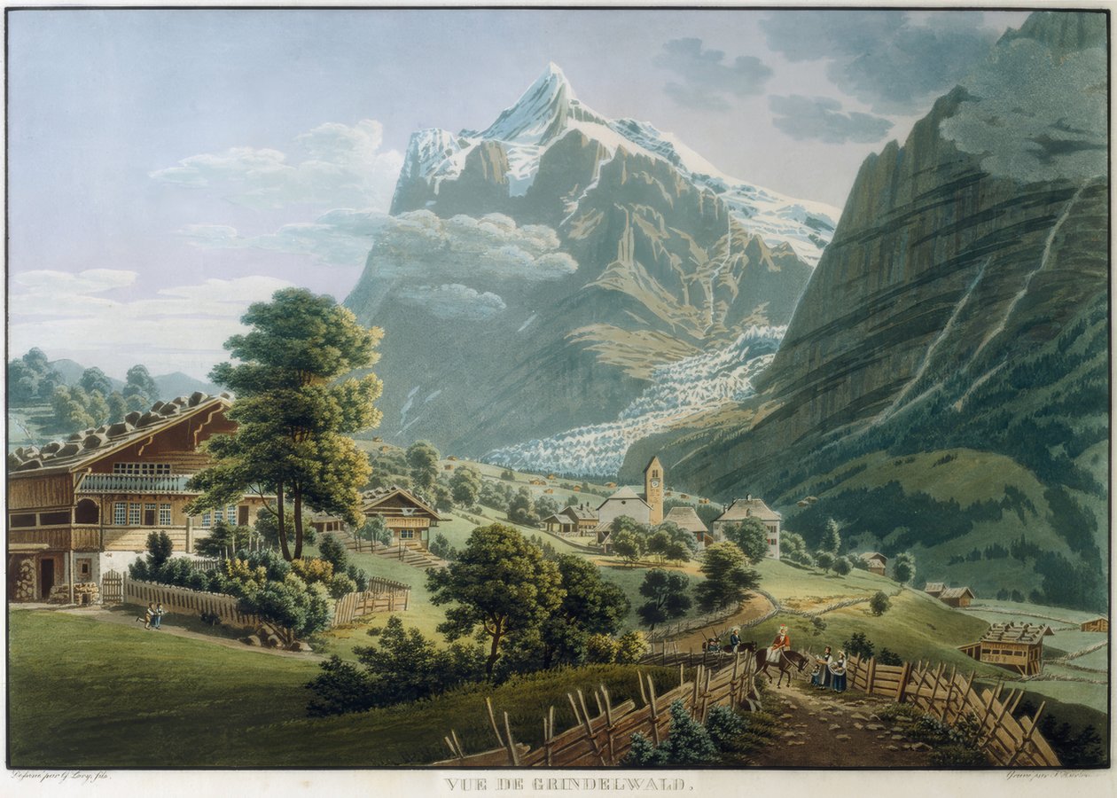 Näkymä Grindelwaldista tekijältä Gabriel Lory