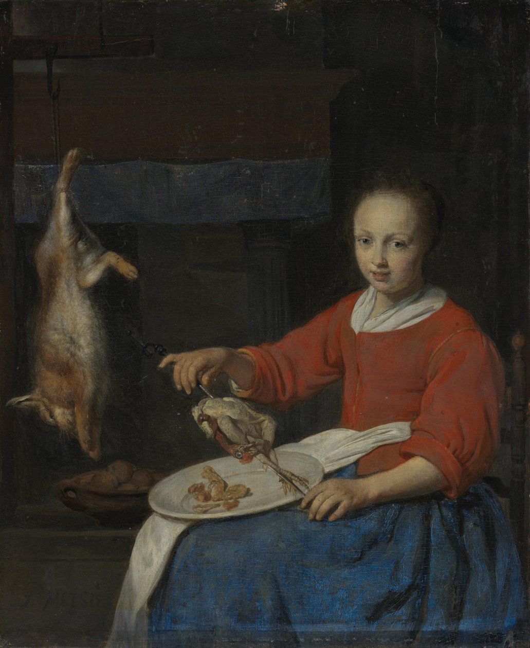 Keittäjätär tekijältä Gabriel Metsu