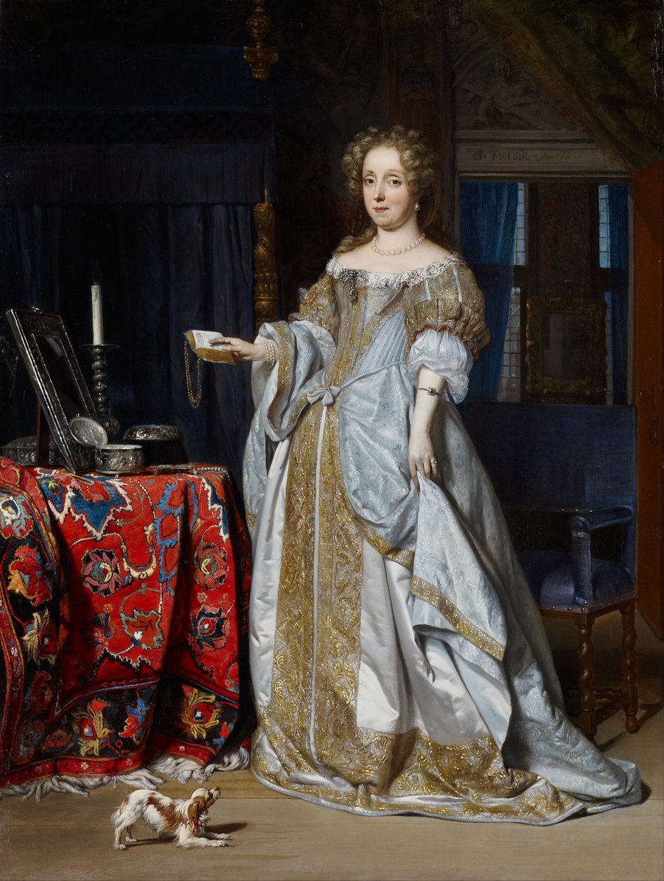 Lucia Wijbrants (1638-1719) tekijältä Gabriel Metsu