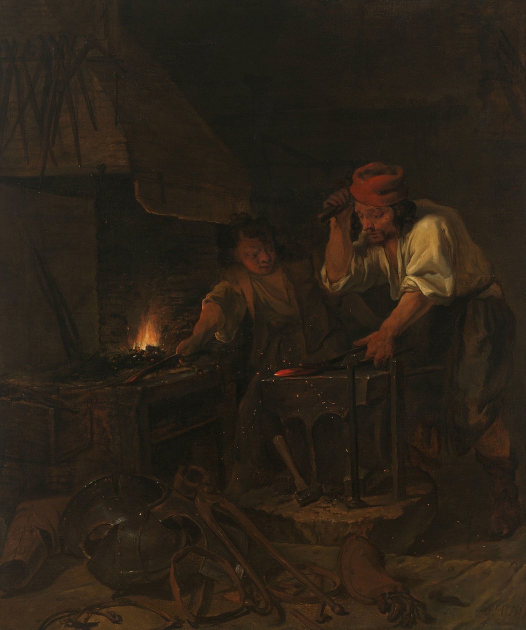 Aseseppä tekijältä Gabriel Metsu
