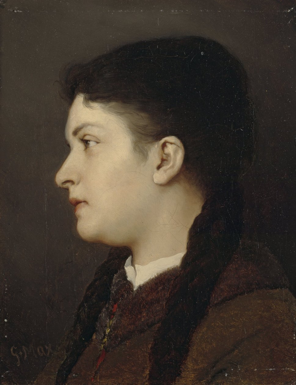 tytön muotokuva tekijältä Gabriel von Max