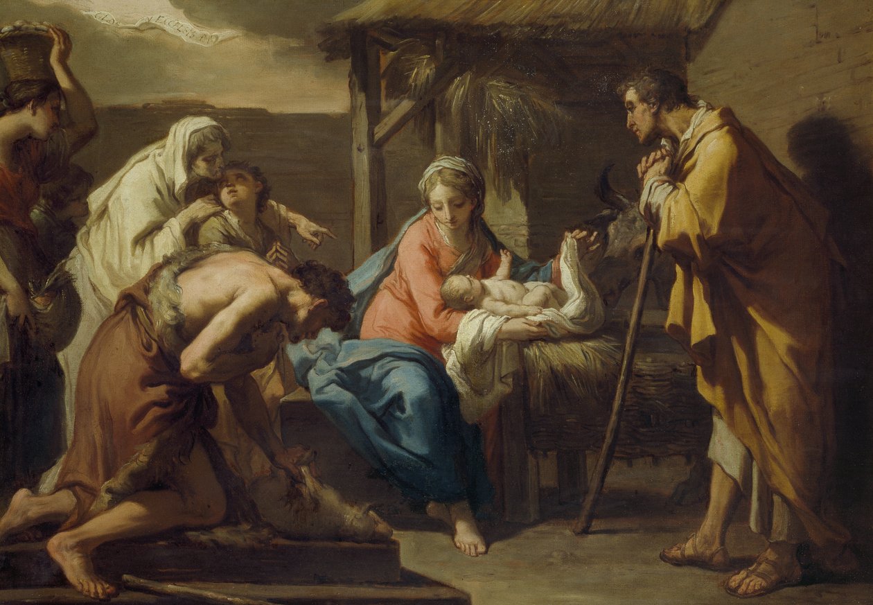 Paimenten palvonta, vuoden 1798 jälkeen tekijältä Gaetano Gandolfi