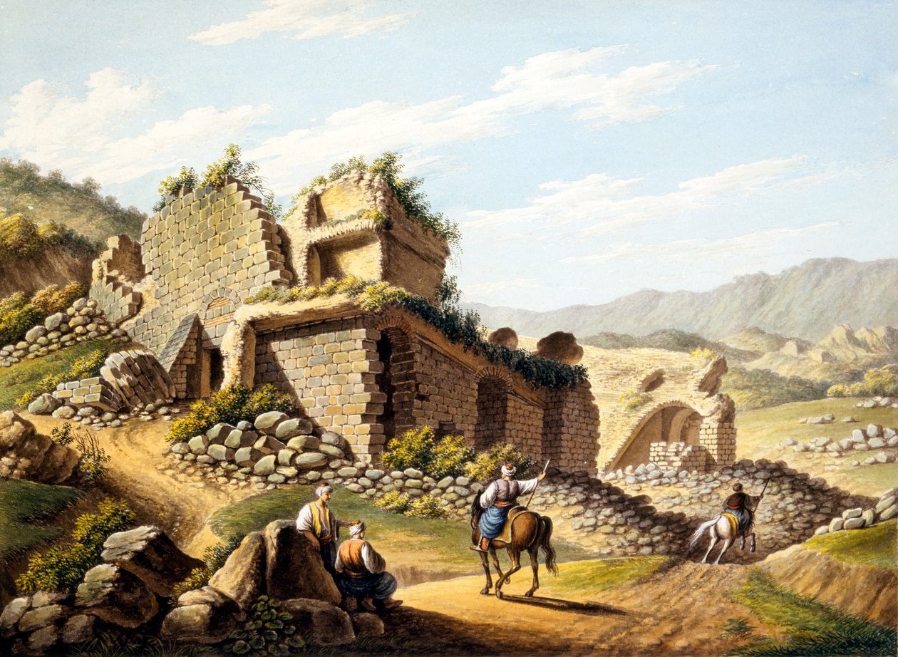 Stadionin rauniot, 1790-luku tekijältä Gaetano Mercati
