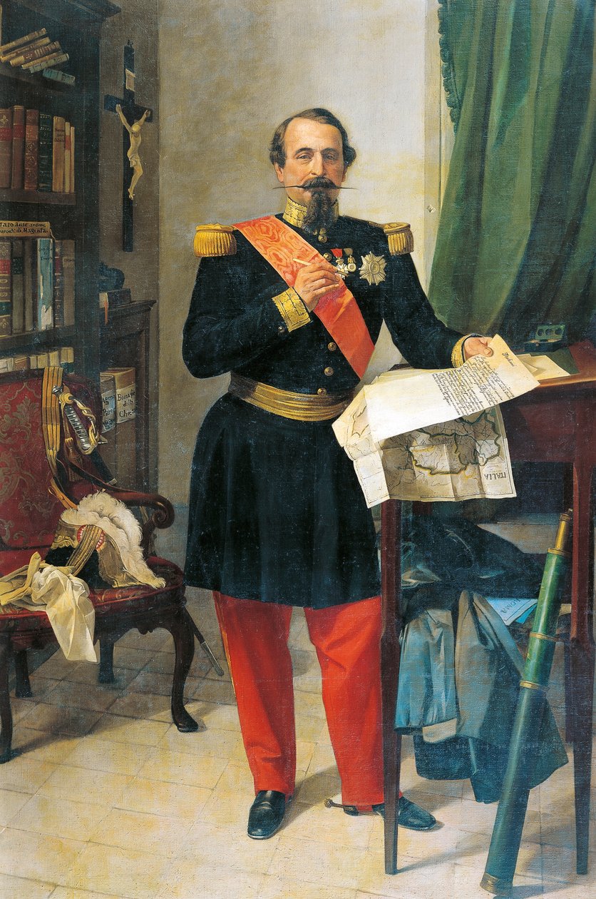 Napoleon III:n muotokuva (Pariisi tekijältä Gaetano Belvederi