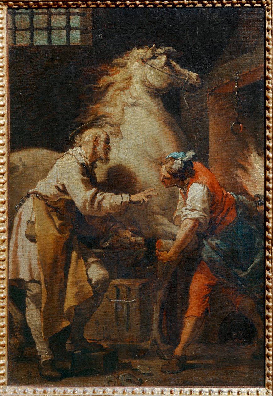 Le Miracle de saint Eloi - Pyhän Eligiuksen ihme ... tekijältä Gaetano Gandolfi