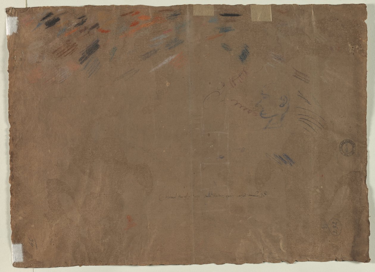 Luonnos päästä, 1780-luku. tekijältä Gaetano Gandolfi