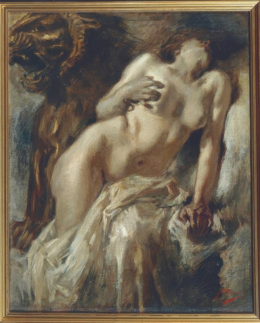 Kleopatra, 1888, tekijältä Gaetano Previati