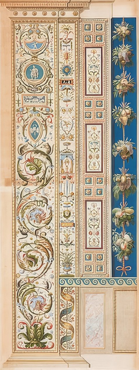 Pilaster Loggia IX (ornamentti) tekijältä Gaetano Savorelli
