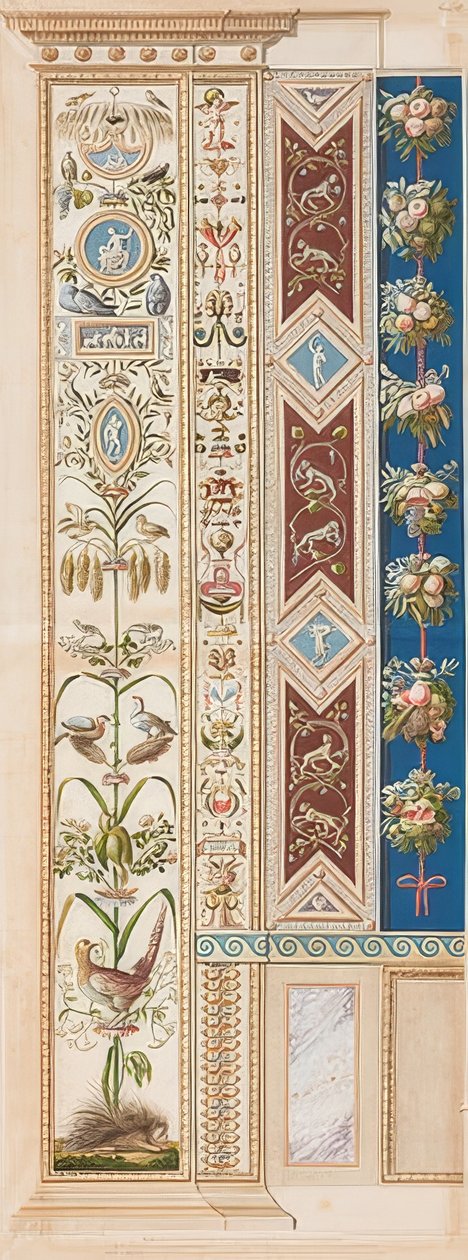 Pilaster Loggia XI (koristelu piikkisikalla) tekijältä Gaetano Savorelli