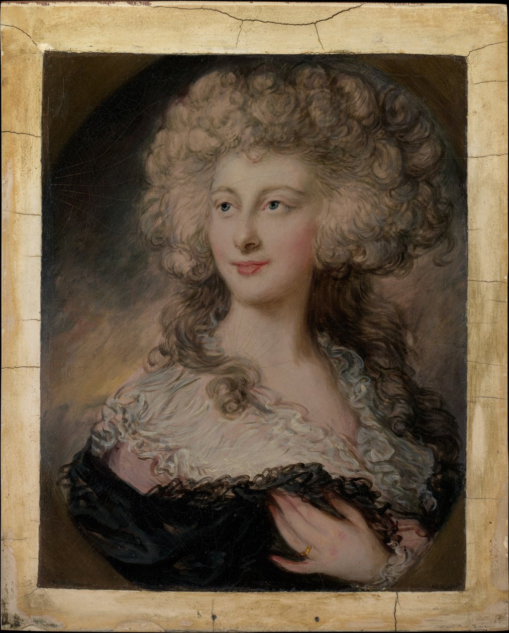 Anne Elizabeth Cholmley (1769-1788), myöhemmin Lady Mulgrave tekijältä Gainsborough Dupont