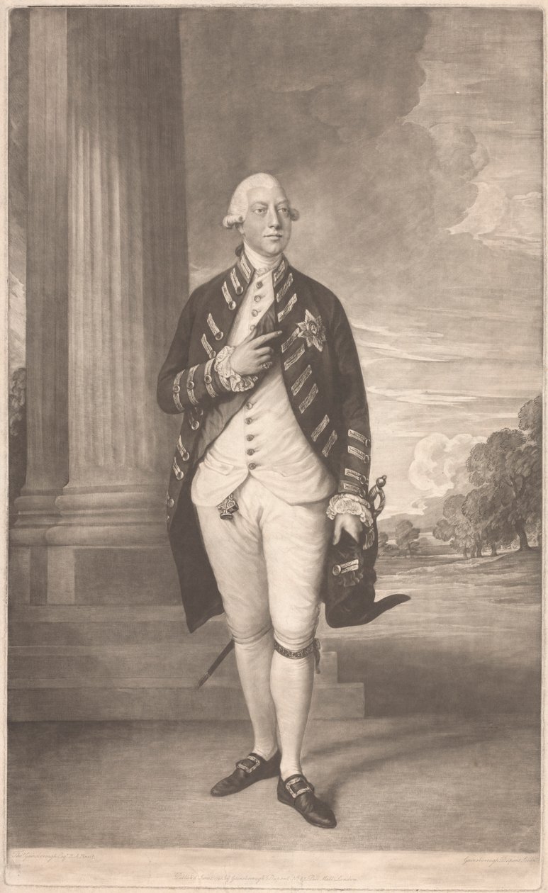 George III tekijältä Gainsborough Dupont