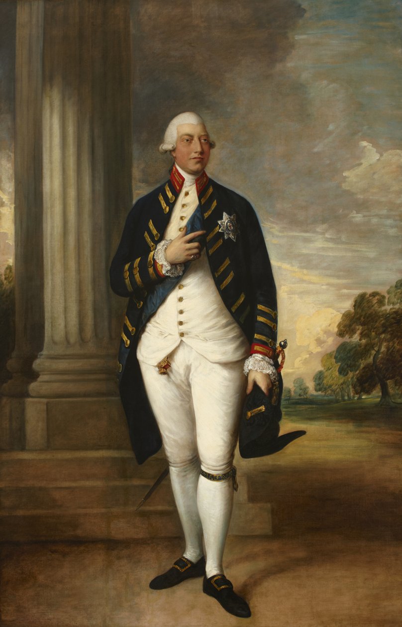 Yrjö III, noin 1790 tekijältä Gainsborough Dupont