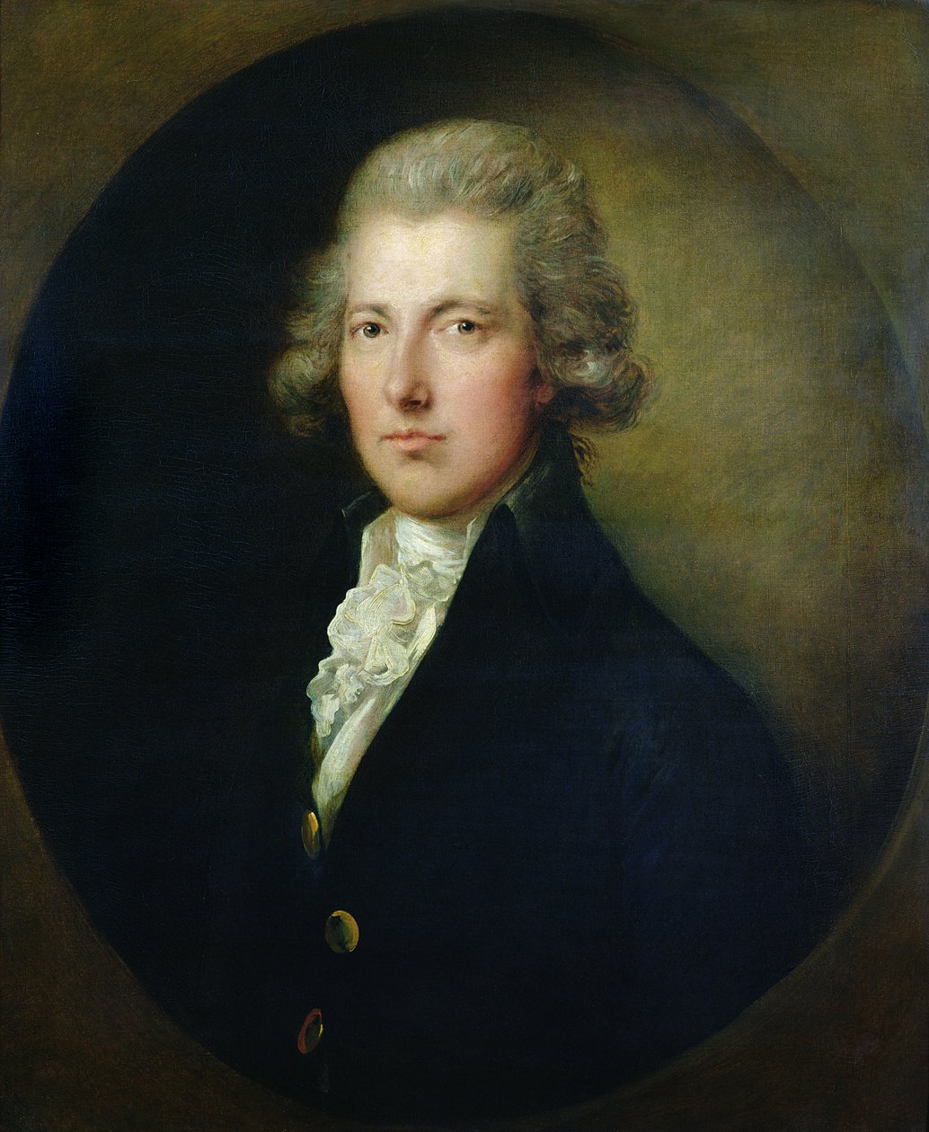 William Pitt nuoremman (1759-1806) muotokuva tekijältä Gainsborough Dupont