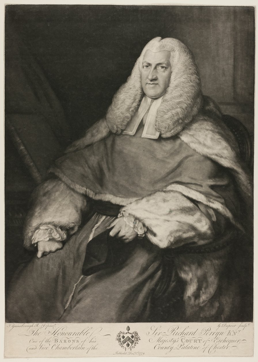 Sir Richard Perryn tekijältä Gainsborough Dupont