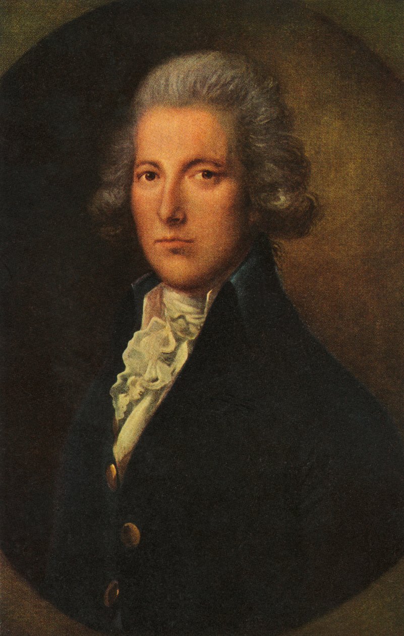 William Pitt - Muotokuva tekijältä Gainsborough Dupont