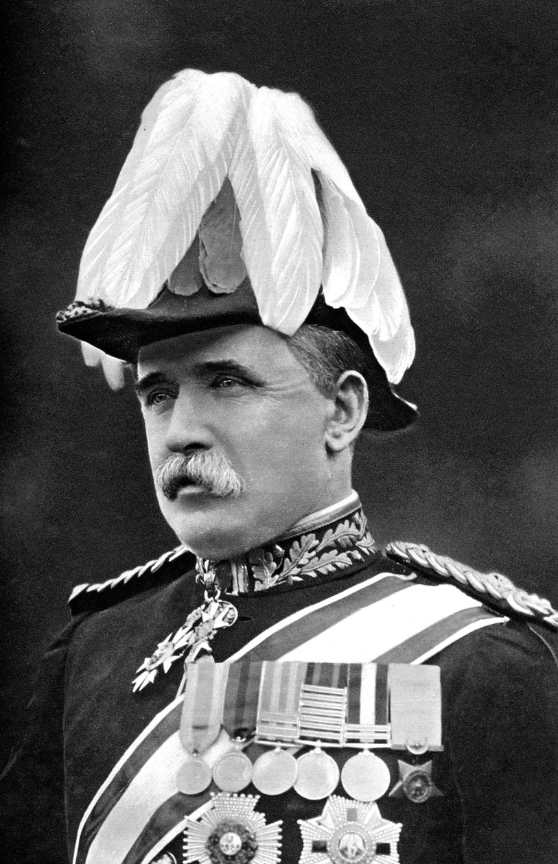 Kenttämarsalkka Sir John DP, ranska, brittiläinen sotilas, ensimmäinen maailmansota, 1914 tekijältä Gale and Polden