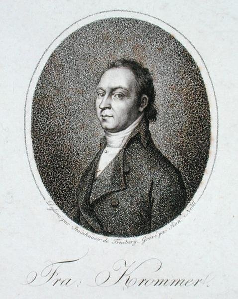 Franz Krommer (1759-1831), kaiverrus Jean Neidl (kaiverrus) tekijältä Gandolph Ernst (after) Stainhauser