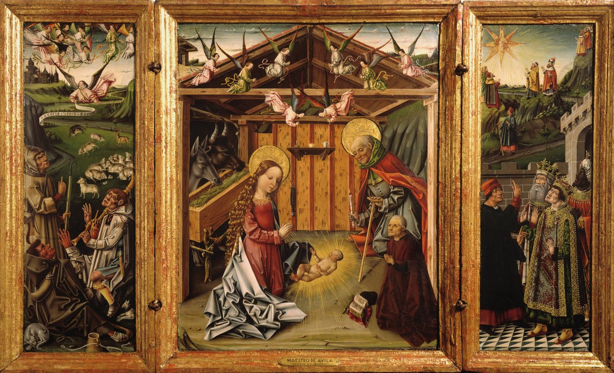 Syntymätriptyykki, 1467-1500 tekijältä García del Barco