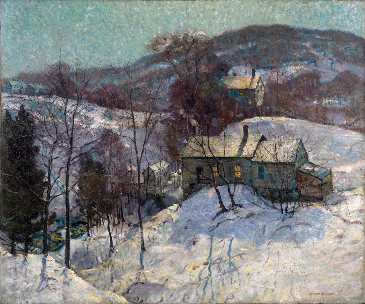 Shimmering Tree Shadows, 1800-luvun loppu - 1900-luvun alku. tekijältä Gardner Symons