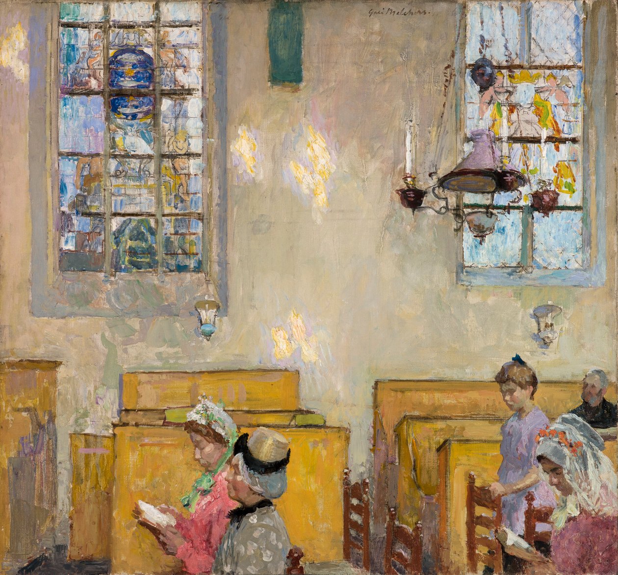 Iltamessu tekijältä Gari Melchers