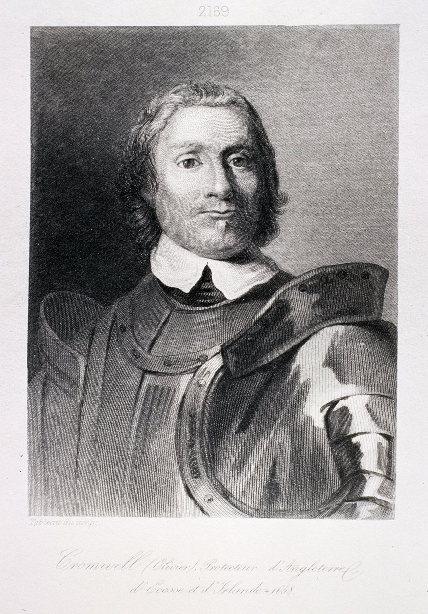 Oliver Cromwell (1599-1658), Lord Protector of England, Scotland at Ireland (tingnan din ang 38815)finn tekijältä Gaspar De Crayer