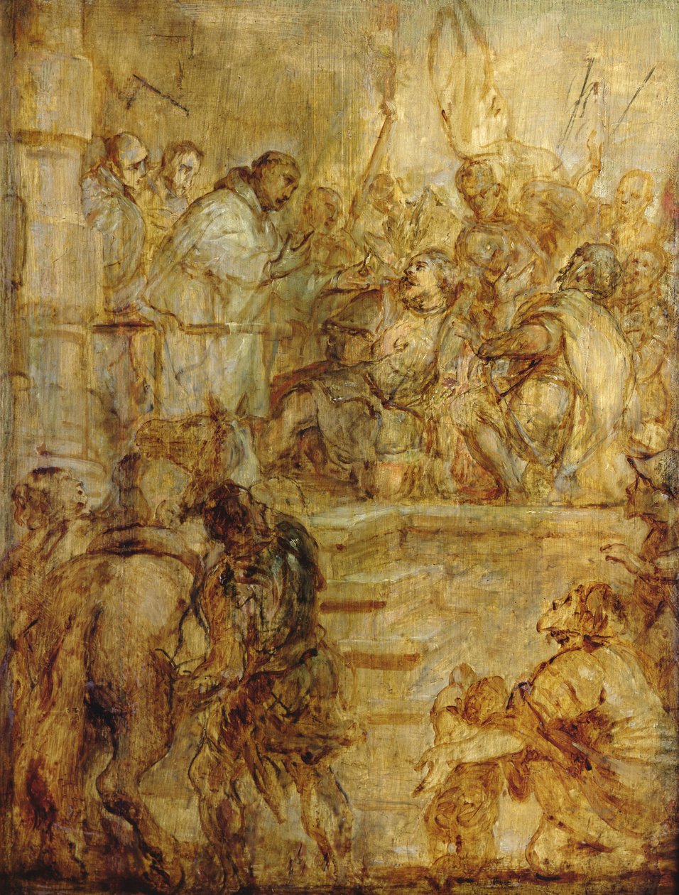 William, Akvitanian herttua, St. Bernardin käännös tekijältä Gaspar De Crayer