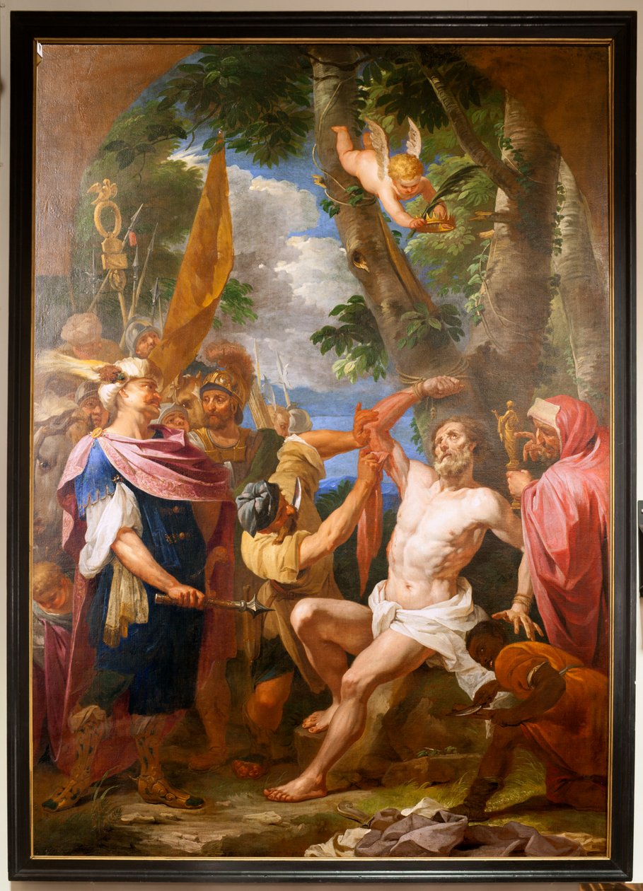 Pyhän Bartolomeuksen marttyyri Gaspar De Crayer tekijältä Gaspar De Crayer