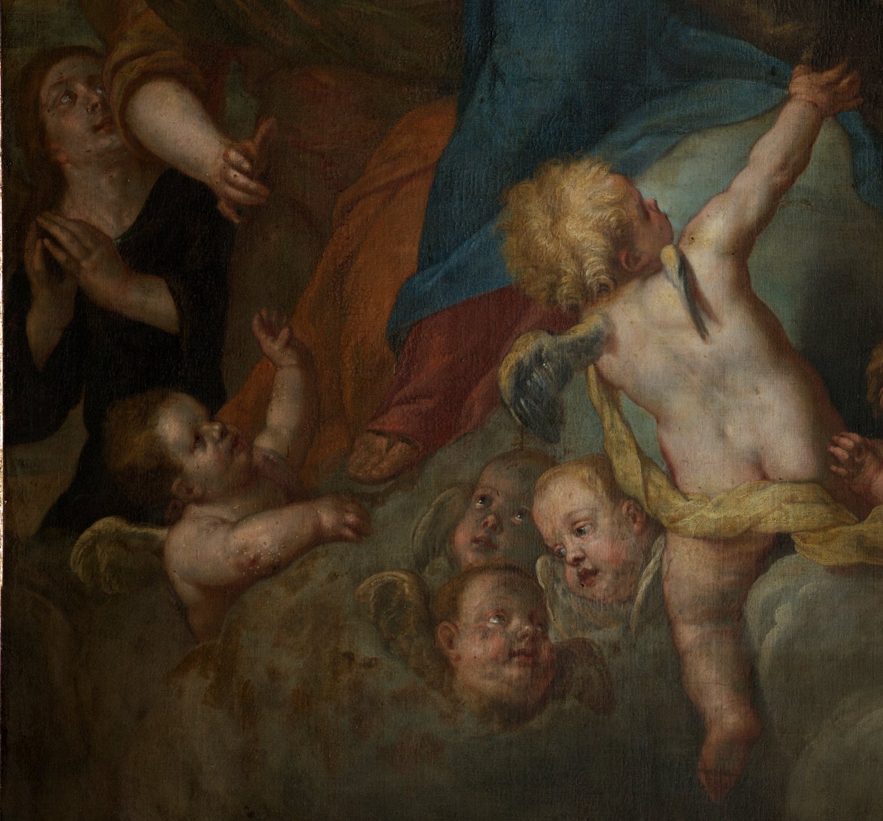 Seurakuntakirkko (Sint-Walburgakerk). Maalaus. Gaspar de Crayer. 1652 tekijältä Gaspar De Crayer