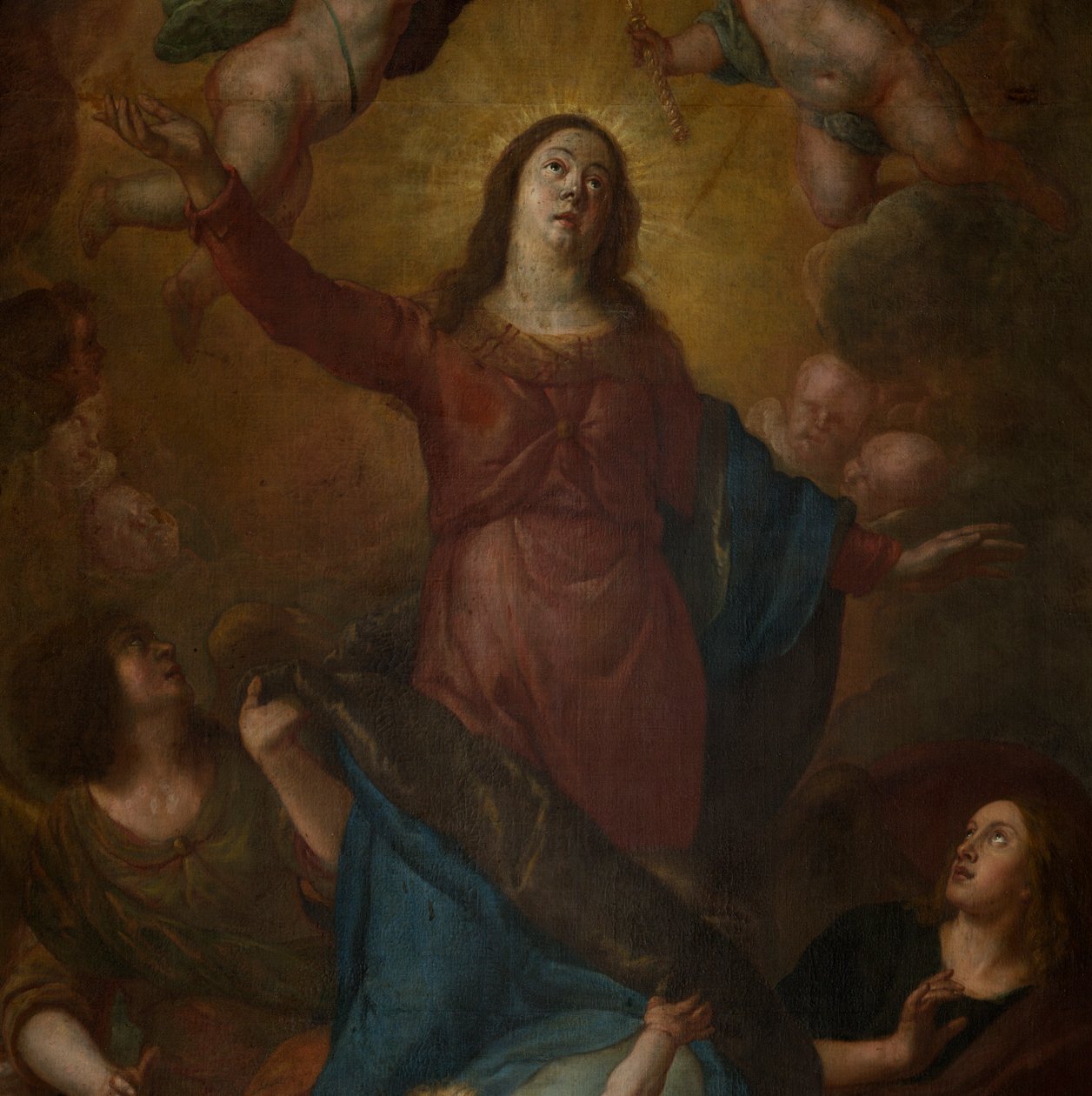Seurakuntakirkko (Sint-Walburgakerk). Maalaus. Gaspar de Crayer. 1652 tekijältä Gaspar De Crayer