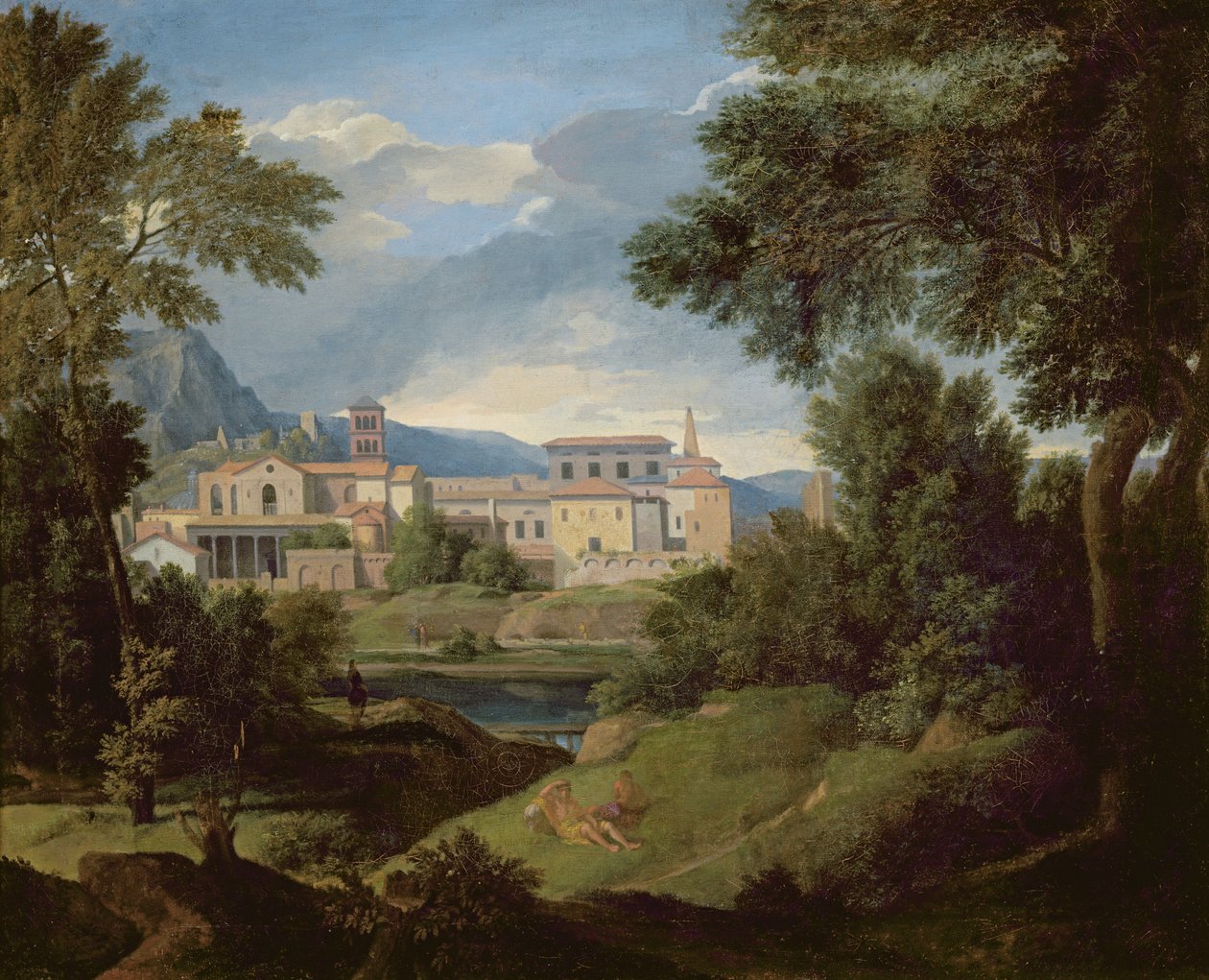 Italialainen maisema tekijältä Gaspard Poussin Dughet